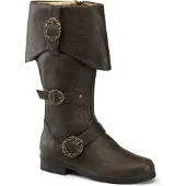 Pin Up Couture CARRIBEAN-299 Damen Boots von Funtasma, Braun , EU 44-45, US L