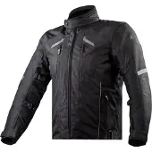 LS2 Helmets LS2 Serra Evo wasserdichte Motorrad Textiljacke, schwarz, L