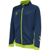 Hummel Hmllead Poly Zip Jacket Kids - lime punch, Größe:176