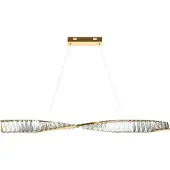 Maytoni LED-Pendelleuchte Kristall Messing - Kronleuchter Gold