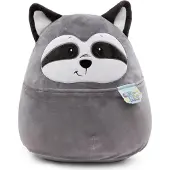 Nici Waschbär Kissen 30 Cm