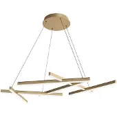 Maytoni MOD016PL-L75MG4K, LED, 4000 K, 3500 lm, IP20, Gold