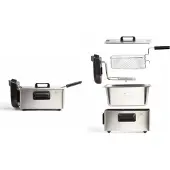 Livoo Fritteuse 3l 2000w edelstahl DOC216