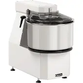 Bartscher Plus Teigknetmaschine mit Konsistenzschutz, Teigkneter mit Schwenkkopf und abnehmbarer Schüssel, für feste Teige geeignet, Für 38 kg / 42 Liter