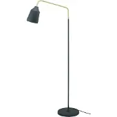 Kayoom Stehlampe "Capree in Blau, ohne Leuchtmittel, LxBxH: 73 x 30 x 160 cm", schwarz (blau), H: 160cm, 1 Stk., Leuchten, Stehlampe