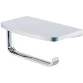 Steinberg Serie 450 Toilettenpapierhalter, mit Ablage, 4502820, Farbe: Chrom