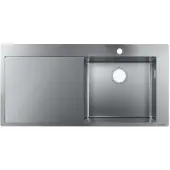 Hansgrohe 43306800 Einbauspüle 450 mit Abtropffläche