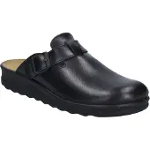 Josef seibel Metz 265 Clogs Hochwertiges Material für ultimativen Komfort, Rutschfeste, leichte Sohle für sicheres Gehen, Stilvolle Schnalle als elegantes Detail schwarz 47 EU