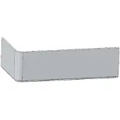 Ravak Frontschürze 10° 160 R weiß CZ84100A00