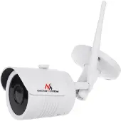 Maclean TV Systems WiFi IP/IPC Überwachungskamera 5MPx Aussen WLAN Kamera für Innen- und Außenbereich Infrarot-LEDs Nachtbeobachtung IP67