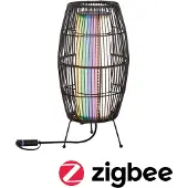 Paulmann Plug & Shine LED-Leuchte Basket RGBW, 40 cm, ZigBee
