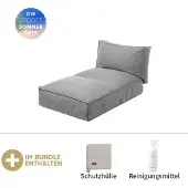 Blomus Bett S STAY Stone, inkl. GRATIS Schutzhülle & Reinigungsmittel