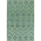 SchönesWohnen24 Outdoor Teppich BAHAMA Grün 80 x 250 cm
