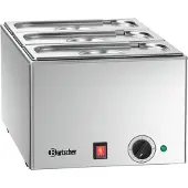 Bartscher Wasserbad / Bain Marie 3x 1/3GN, 150 mm tief