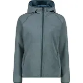 CMP Woman Jacket Fix Hood Trek Green Mel. Trek Green Mel. 40