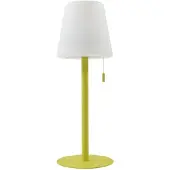 LINDBY LED-Akkulampe Azalea gelb Alu CCT höhenverstellbar