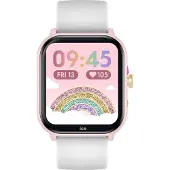 Ice Watch Smartwatch "ICE smart junior 2.0", weiß (weiß, weiß), Smartwatches, Smartwatch, Armbanduhr, Mädchenuhr, Kinderuhr, Silikonarmband, Spiele, Sportprofil
