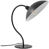 LUCANDE Tischleuchte Arvadon, schwarz, Metall, 42,75 cm hoch