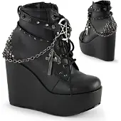 Demonia POISON-101 Damen Boots von DemoniaCult, Schwarz EU 38, US 8