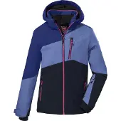 Killtec Skijacke "KSW 166 GRLS SKI JCKT" Atmungsaktive, wasser- und winddichte Skijacke mit abnehmbarer Kapuze