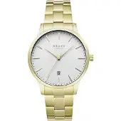 Obaku Uhr Herren/Frauen Gold -V247XDGISG
