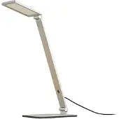 LUCANDE LED-Schreibtischlampe Resi, dimmbar, verstellbar