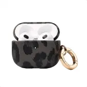 Selencia Sabi Hülle Panthermuster Apple Airpods 3 - Midnight Black