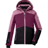 Killtec KSW 196 Girls Ski Jacket dunkel himbeere/schwarz blau/hell himbeere (00498) 152