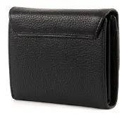 Esquire Leder Geldbörse Primavera Ladies Wallet Black schwarz