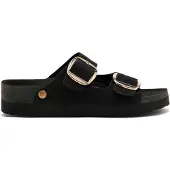 Gioseppo 74604-P-Negro Damen-Sandalen in Schwarz für Sommer