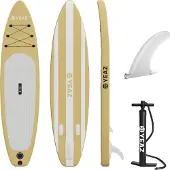 Yeaz Inflatable SUP-Board "SUP Board LE CLUB - EXOTRACE -", gelb, Wassersportboards, Inflatable SUP-Board