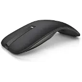 Dell Bluetooth-Maus-WM615, Beidhändig, IR LED, Bluetooth, 1000 DPI, Schwarz