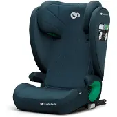 Kinderkraft JUNIOR FIX i-Size - Autositz 100-150 cm - R129 Norm - ISOFIX - SPS - H-GUARD - 10-fach verstellbare Kopfstütze - Waschbarer Bezug - Blau