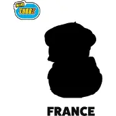 Numskull Travel Tubbz Mini PVC Figur Frankreich 5 cm