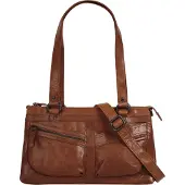 Spikes & Sparrow Henkeltasche "Damen echt Leder" echt Leder