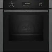 NEFF Pyrolyse Backofen "B6ACH7AG3", Energieeffizienz: A+, grau, B:59,4cm H:59,5cm T:54,8cm, Backöfen, Voll versenkbare Backofentür dank Hide, Pyrolyse Backofen