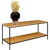 House Nordic TV-Bank >Vita< in Natur, Melamin - 100x45x36cm (BxHxT)