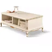 AEA Luxus Couchtisch Weiß Tisch Italienische Möbel Klassischer Design