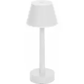 LINDBY LED-Akkuleuchte Gaja, weiß, USB, IP44, RGBW, dimmbar