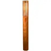 Konstsmide Wegelampe Pistoia, rostfarben, Höhe 95 cm, Metall, IP54