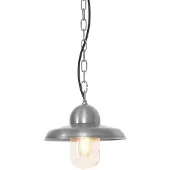 Elstead Lighting Elstead Somerton Außen-Hängeleuchte E27 1-fach Antikes Nickel IP44