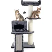 Canadian Cat Company Kratzbaum Riley · anthrazit · 65 x 45 x 135 cm