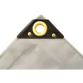Boni-Shop® grau 650 g/m² PVC 4 x 8m (32m²) Plane
