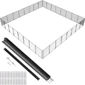 Vevor Poolzaun 1,21 x 29,26 m abnehmbarer Kindersicherheits-Poolzaun
