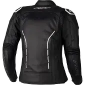 Rapid Suspension Technology RST Ladies S1 CE Lederjacke - Schwarz/Weiß Größe L