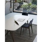 AEA Walnuss Natur Küchentisch Esszimmermöbel Moderner Stil Luxus Möbel Tisch