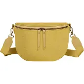 Gallantry Paris Gallantry, Bananen Tasche mit Schulterriemen Luna aus Stoff, Gelb