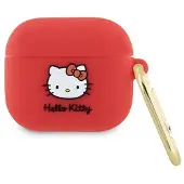 Hello Kitty Silicone 3D Kitty Head - Etui AirPods 3 (fuksja)