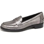 Tod'S 9190N Mokassin GOMMA RU silber grau Damen Slipper Schuhe