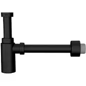 Jika Mio Style – Design-Siphon, matt schwarz, Artikelnummer H3742F07160001